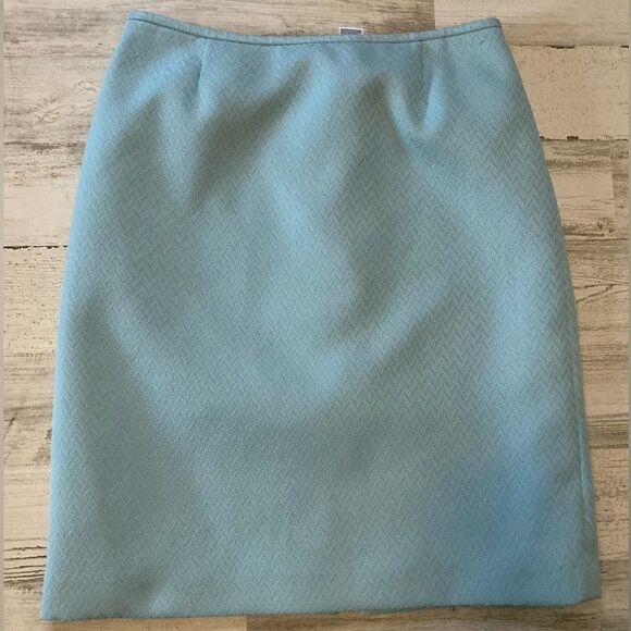 Dresses & Skirts - Aqua blue pencil skirt Size 8